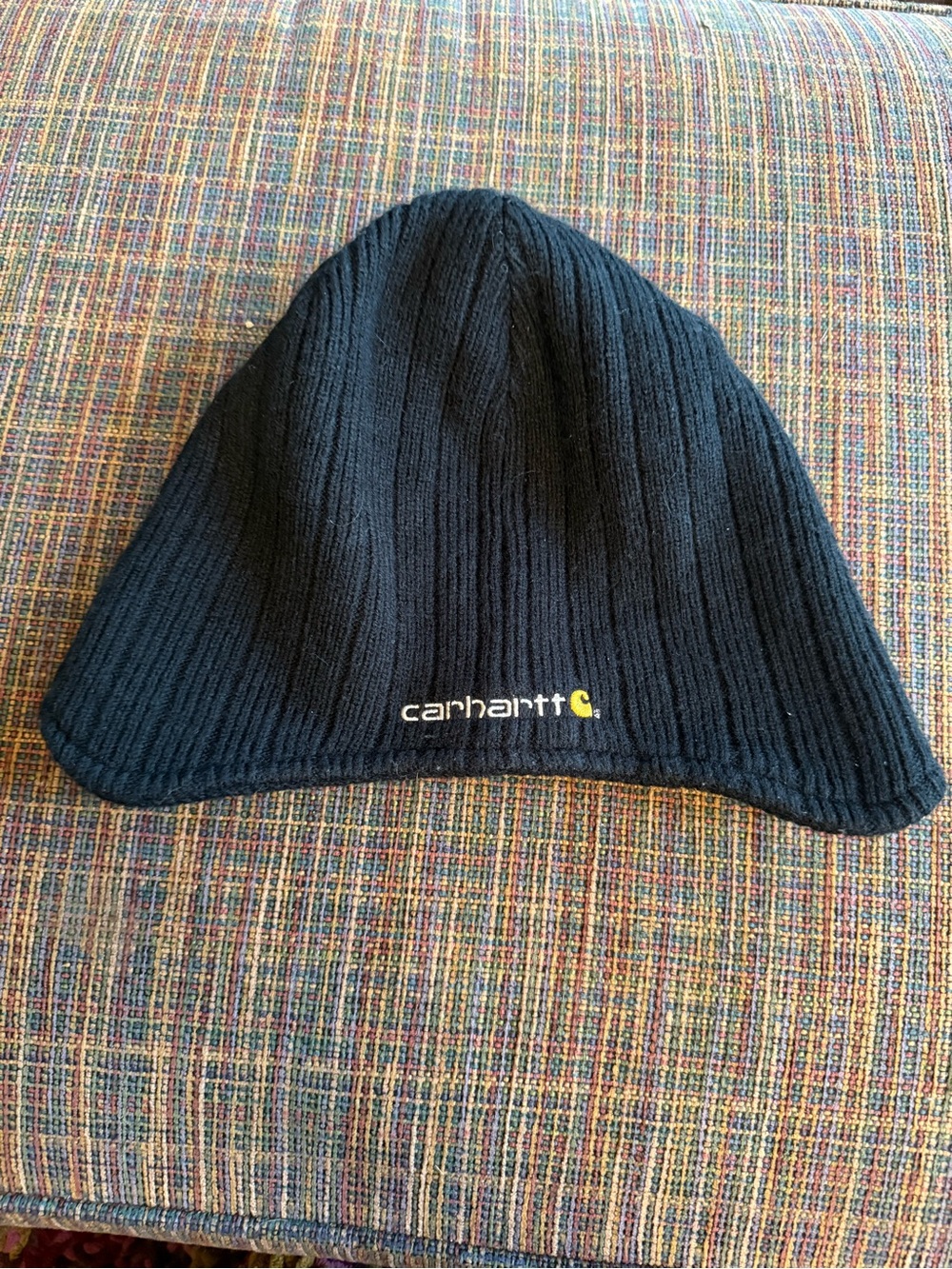 Carhartt Men’s Akron Rib Knit Ear Flap Beanie Hat